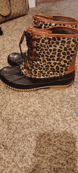 Sugar Rain Boots Size 8 Women's 