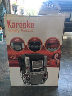 Karaoke Party Machine Like New Missing 1 Microphone 