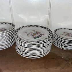 Vintage Russian Plates 