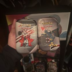 Pokemon Cards White Flare Black Bolt Tins