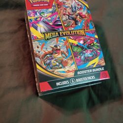 Factory Sealed Mega Evolution Pokemon Booster Bundle 6 Pack