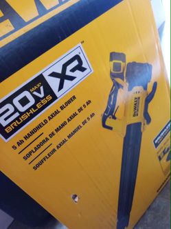 DeWalt new blower 20 XR brushless tool only