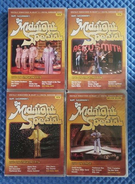 The Midnight Special (Lot of 4 DVD's)