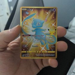 Pokemon Celebrations Golden Mew Mint Condition