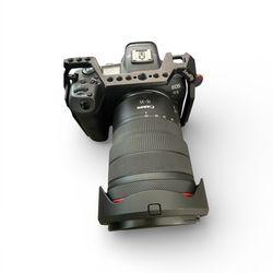 Canon R5 with RF 15-35 2.8 and Cage