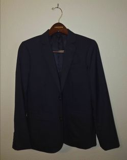 J. Crew - Crewcuts - Ludlow - Sportcoat - Boys - Size: 12 -  Super 120 Wool - Navy