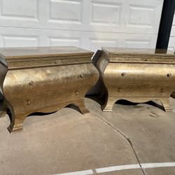 Vintage Venetian Bombay Chest Dresser Credenza Buffet Sideboard Both Pieces For 495 Or One For 295.