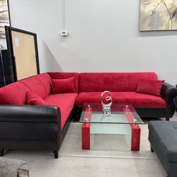 “L” Shape Sectional 🔥 Take It Home With Only $50 Down 