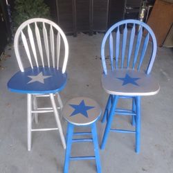 Cowboys Swivel Stools