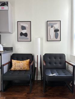 LEATHER CHAIRS