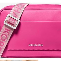 Michael Kors Jet Set Large Nylon Gabardine Crossbody Bag, new in Gift Box/Nueva en Caja de Regalo