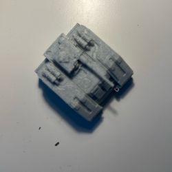 Futuristic Battle Tank 3-D Printed.