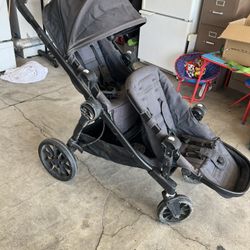 city select double stroller 