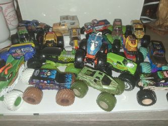 Monster Jam Die-Cast Truck Collection Lot