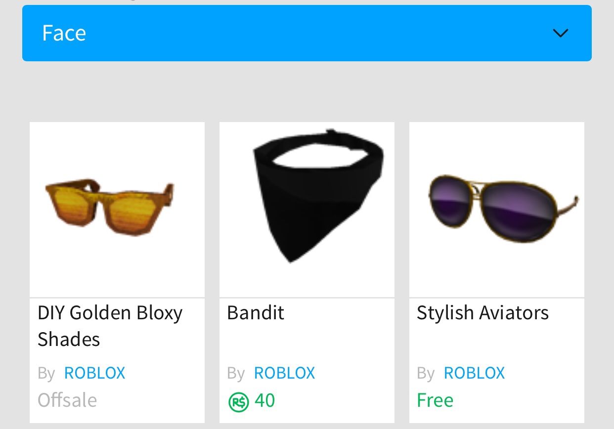 Stylish Aviators - Roblox