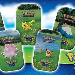 Pokemon Go Mini Tin Display Case - 80 Packs