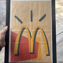 McDonald’s Cactus Jack Bag Framed 