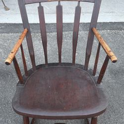 Vintage Wooden Rocking Chair