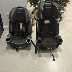 Set Of 2 Graco 4 Ever  Car Seats