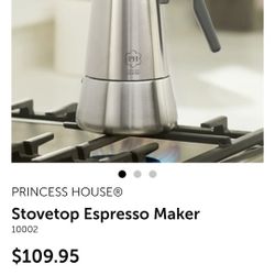 Cafetera Espresso Princess House 