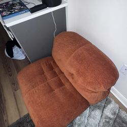 Chenille Fabric Bean Bag Lounge Chair 