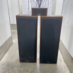 Technics 3-Way Speaker Set