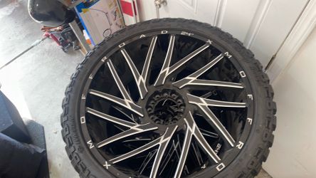 24 inch rims and tires