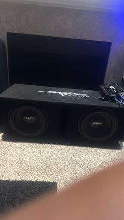 Sub and amp combo