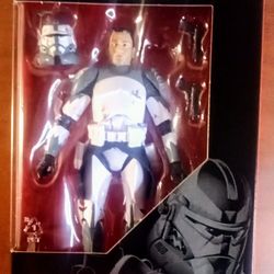 Star Wars, The Black Series: Clone Commander Wolffe, 2018 Hasbro Figure