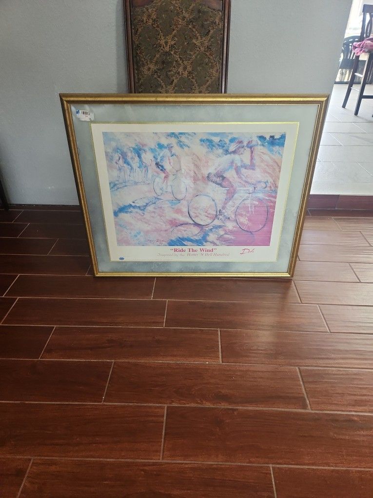 Glass Picture Frame 35 X 29 Inches