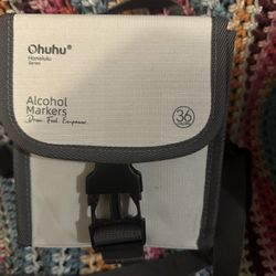 Brand New Set Of dual Tip alcohol markers With Case