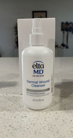 EltaMD Dermal Wound Cleanser (8 fl oz) - Brand New Post-Procedure Spray