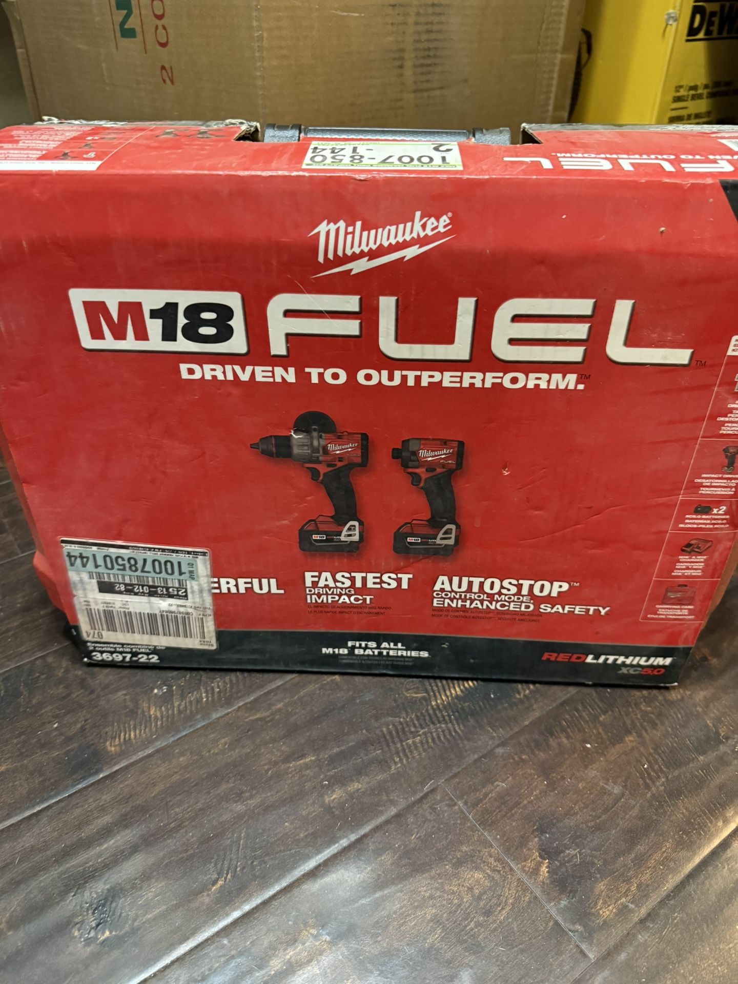 Milwaukee M18 Fuel 3697-22 Combo Kit NEW