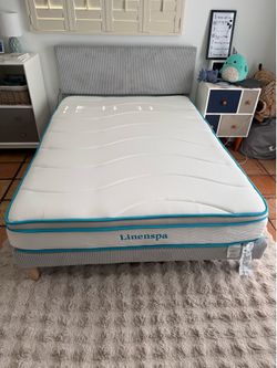 Linenspa Full Size Hybrid Mattress – $100