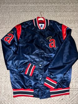 Authentic Vintage 1990s Starter Diamond Collection California Angels Satin Jacket