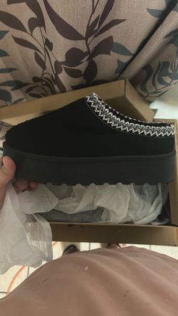 black slip ons