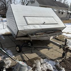 Snowmobile trailer