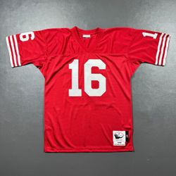 Joe Montana Mitchell and ness authentic large
