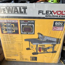 FLEXVOLT 60V MAX Cordless Brushless 8-1/4 in. Table Saw Kit (Tool Only)