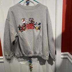 Warner Brothers Studio Store Looney Tunes Adult Large Sweatshirt