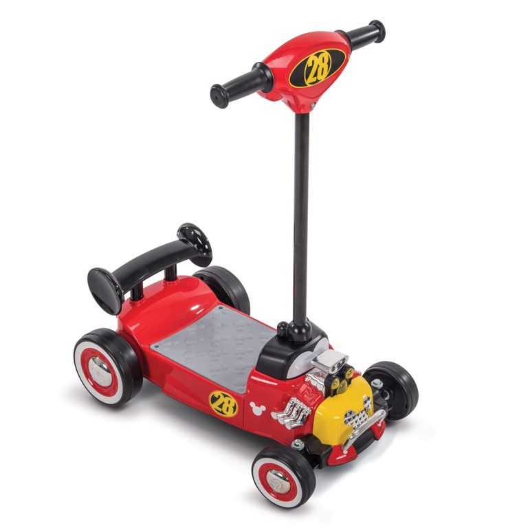 Toddler Boy Disney Mickey Mouse 6V Battery-Powered Ride-On Scooter by Huffy