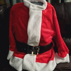Santa Clause Suit w/ Themed Undershirt