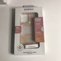 Incipio Design Series Case for iPhone 13 Pro (6.1”) Rainbow large Camera