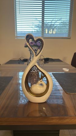 Dove glass decor
