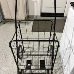 Folding shopping cart 