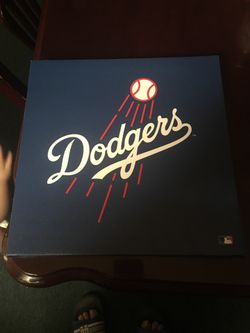 Dodgers canvas
