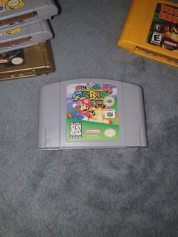 Nintendo 64 Super Mario 64 Player's Choice Stamp