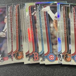 Lot Of 60 2025 TOPPS 2025 Chrome