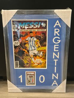 Lionel Messi memorabilia 1 of 1