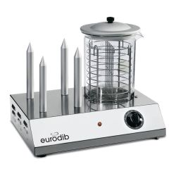 Hot Dog Steamer and Bun Warmer machine Eurodib
